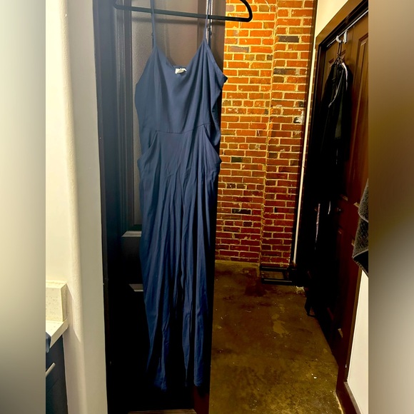 Navy Blue Market & Spruce Jumpsuit - Picture 1 of 5